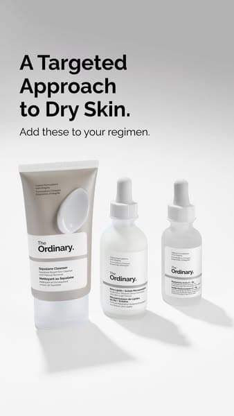 The Ordinary skincare ad